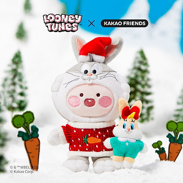 KAKAO FRIENDS - X Friends Porte-cles Peluche Apeach