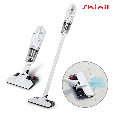신일 듀얼클린 무선 물걸레겸용 진공 청소기