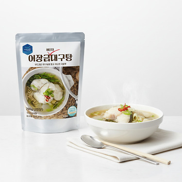 [톡딜]해운대 맑은 대구탕 700g 1+1 총 2팩 (14,600원/무배)