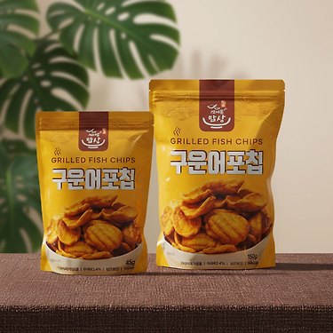 구운 어포칩 150G 3봉