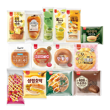 삼립 편의점 인기빵 14종 혼합 10봉