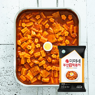 [톡딜] 미미네 부산 쌀떡볶이 4팩 총 8인분 (14,900원/무료)