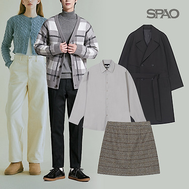 스파오 롱 히든밴딩 테이퍼드