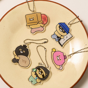 KAKAO FRIENDS - Acrylique Porte-cles(5 1) Chunsik