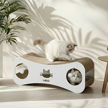 고양이 스크래쳐 대형 소파 터널