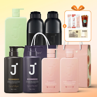 제이숲 단백질 샴푸 트리트먼트 500ml 세트