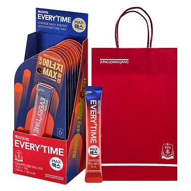 정관장 에브리타임 맥스 10ml 10포 + 쇼핑백