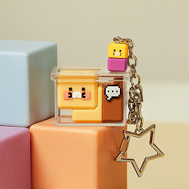 KAKAO FRIENDS - Figurine Porte-cles Chunsik