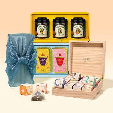 쌍계명차 큐브 우드 16P 세트