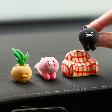 KAKAO FRIENDS - Noir Figurine Set Chunsik
