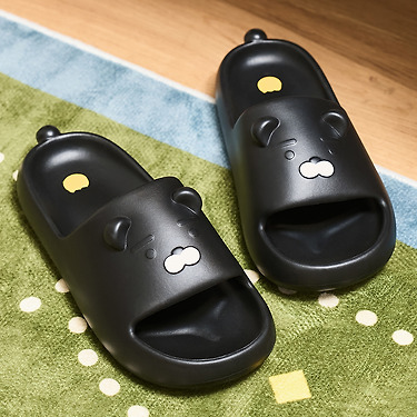 Black Slippers Homme Ryan