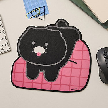 KAKAO FRIENDS - Noir Tapis de Souris Chunsik