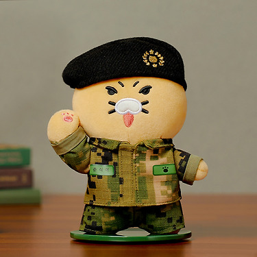 KAKAO FRIENDS - Porte-cles Peluche Chunsik