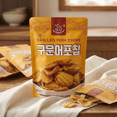 구운 어포칩 45g 10봉