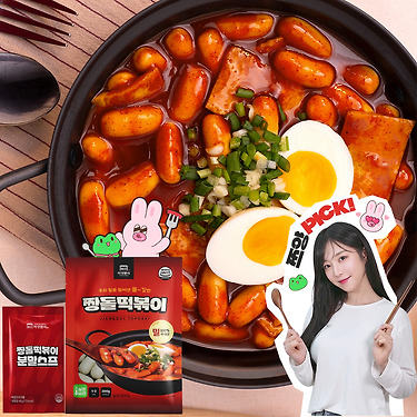 우리밀100% 짱돌떡볶이 4팩