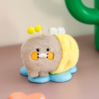 KAKAO FRIENDS - Porte-cles Peluche Chunsik
