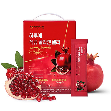 [톡딜] 석류 콜라겐젤리 100포 (28,030원/무료)
