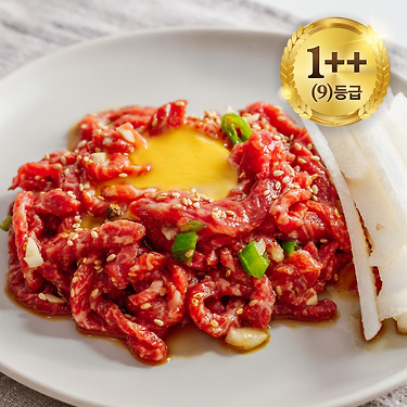 1++투뿔 한우 육회 외