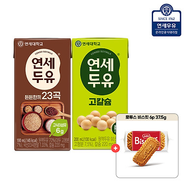 연세우유 고칼슘 두유 200ml 24팩