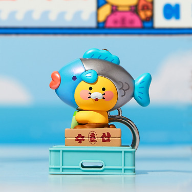 KAKAO FRIENDS - Figurine Porte-cles Chunsik