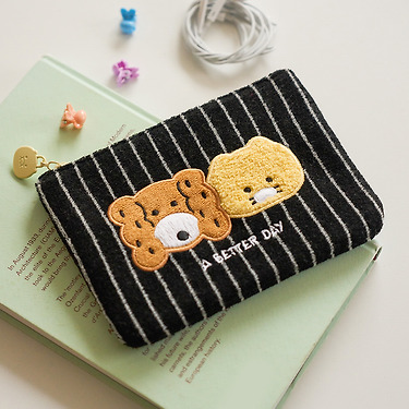 KAKAO FRIENDS - FRIENDAY Pochette Noir Chunsik