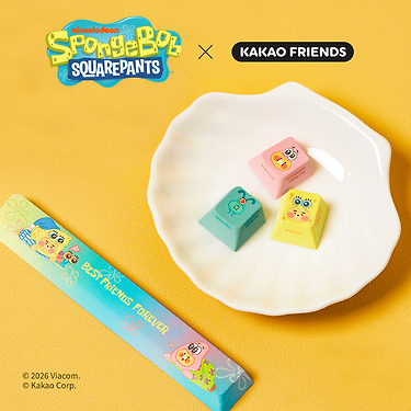 KAKAO FRIENDS - SpongeBobXFriends Casquette 4 Set Friends