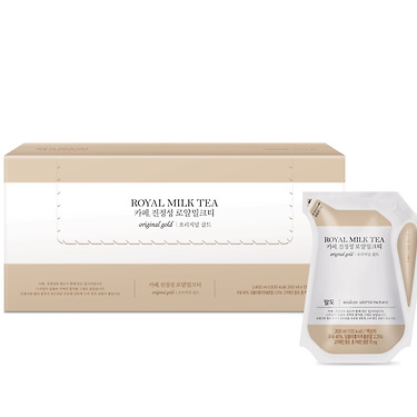 [톡딜] 팔도 카페 진정성 밀크티 200ml x 12, 24개입