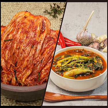 [톡딜] 포기김치2kg+열무물김치2kg (18,900원/무료)