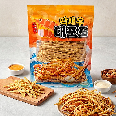 [톡딜] 딱새우 대포포 500g 대용량 (9,900원/무료)