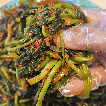[톡딜] 당일담금 여린 열무김치 1kg (7,500원/무료)