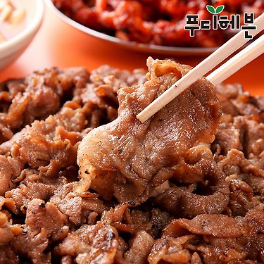 [톡딜] 추억의 연탄 불고기 500g+500g (10,800원/무료)