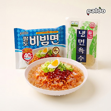 [톡딜] [카카오톡] 팔도 비빔면 30팩 + 칠갑농산 냉면육수 5팩(300ml) (19,900원/무료)