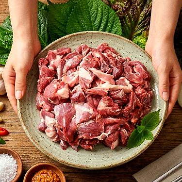 [톡딜] 냉장 김해 뒷고기 500g(3인분) (7,900원/무배)