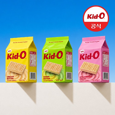 [톡딜] 키도 크래커 90g 12봉 (카페머니 13,950원/무배)