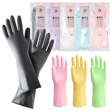 [톡딜]야무진 고무장갑 모음전 (9,900원/무료)