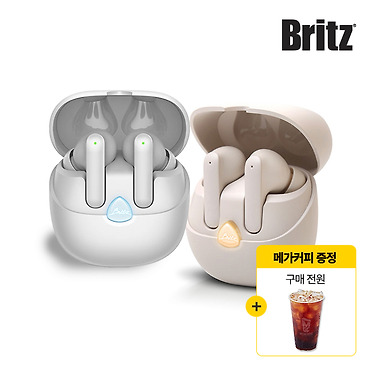 [카카오]브리츠 액티브 노이즈캔슬링 무선충전 V5.4 블루투스 이어폰 BZ-EV7 외 (29,900원/무료)