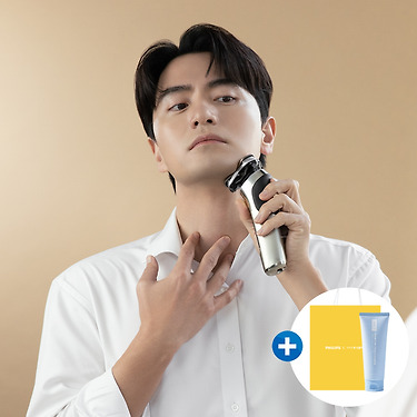 [톡딜] 필립스 S9000 시리즈 전기면도기 크롬 실버 S9973/63 + 쇼핑백/폼클렌징 증정 (237,661원/무료)