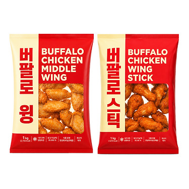 [톡딜]버팔로봉 1kg 2개 (24,087원/무료)