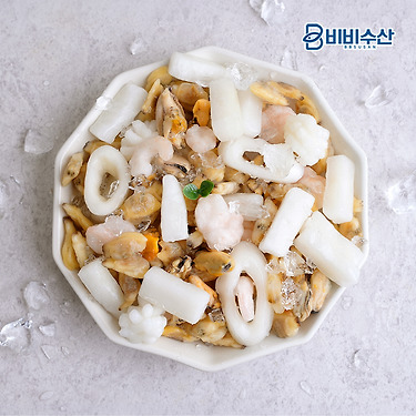 깔끔하게 손질한 간편한 해물모둠 600gx 5봉지 해물믹스