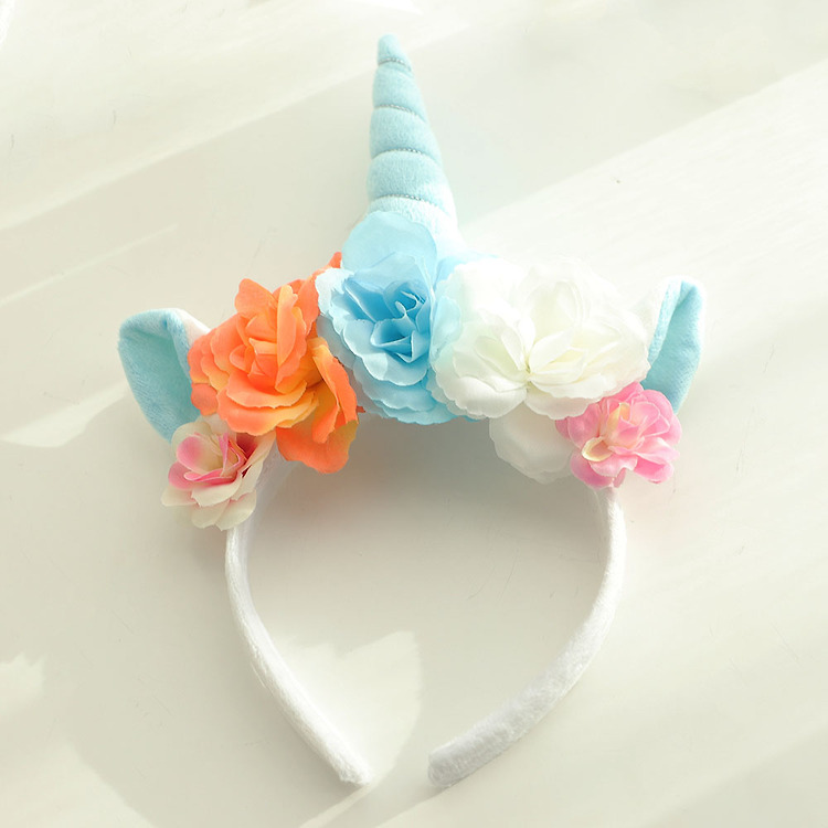 Light-Up Unicorn Flower Headband