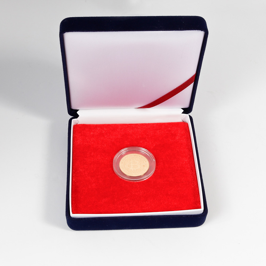 24K 순금 비트코인 골드바 주화 골드 코인 3.75g 선물 금테크 기념품 | 톡딜