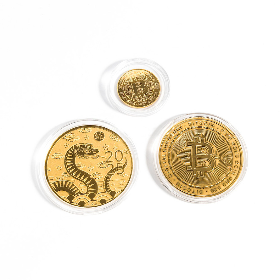 24K 순금 비트코인 골드바 주화 골드 코인 3.75g 선물 금테크 기념품 | 톡딜