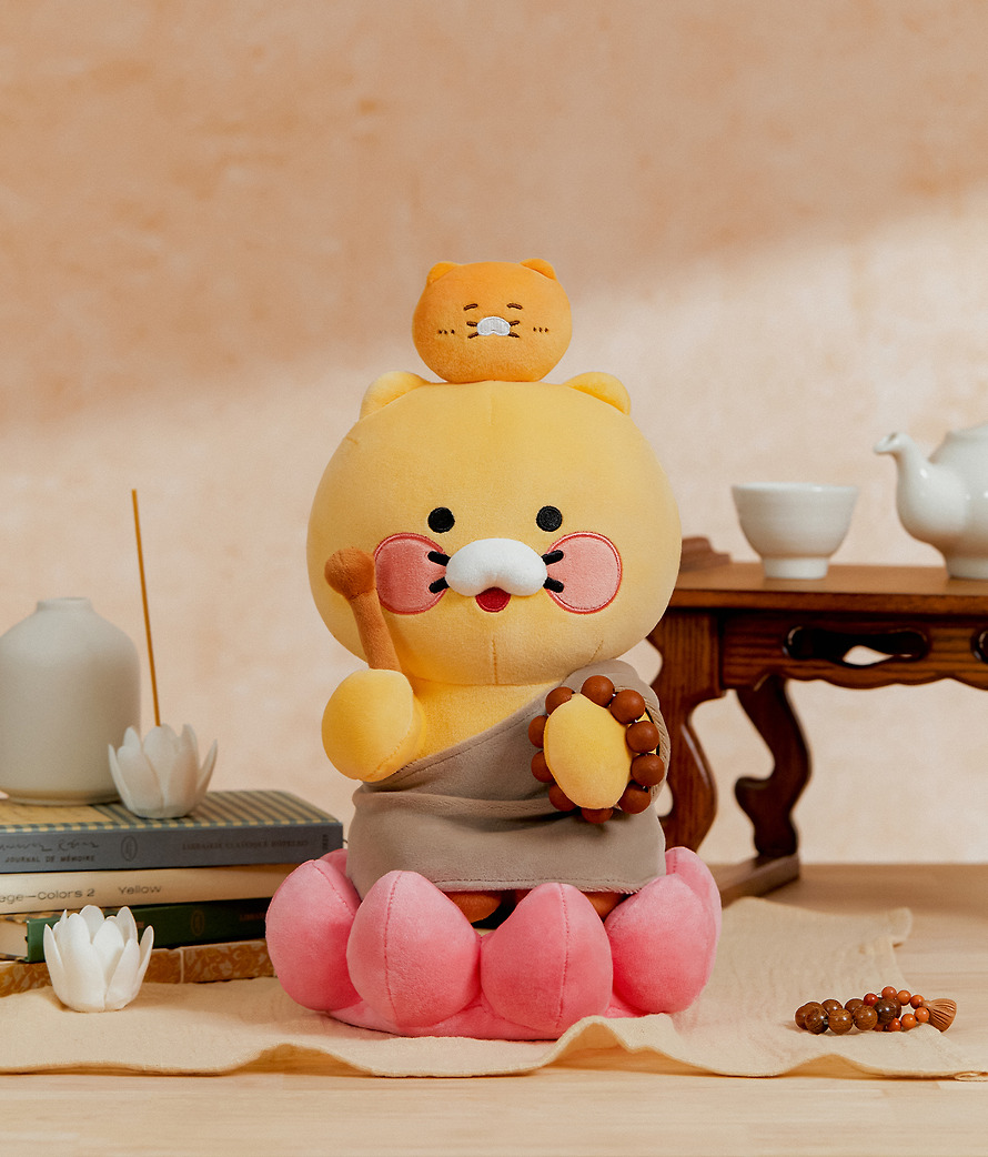 Plush Buddha-Chun Lotus Meditation - Kakao Friends