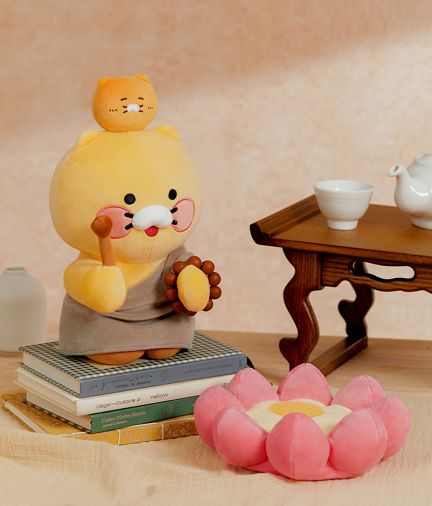 Plush Buddha-Chun Lotus Meditation - Kakao Friends