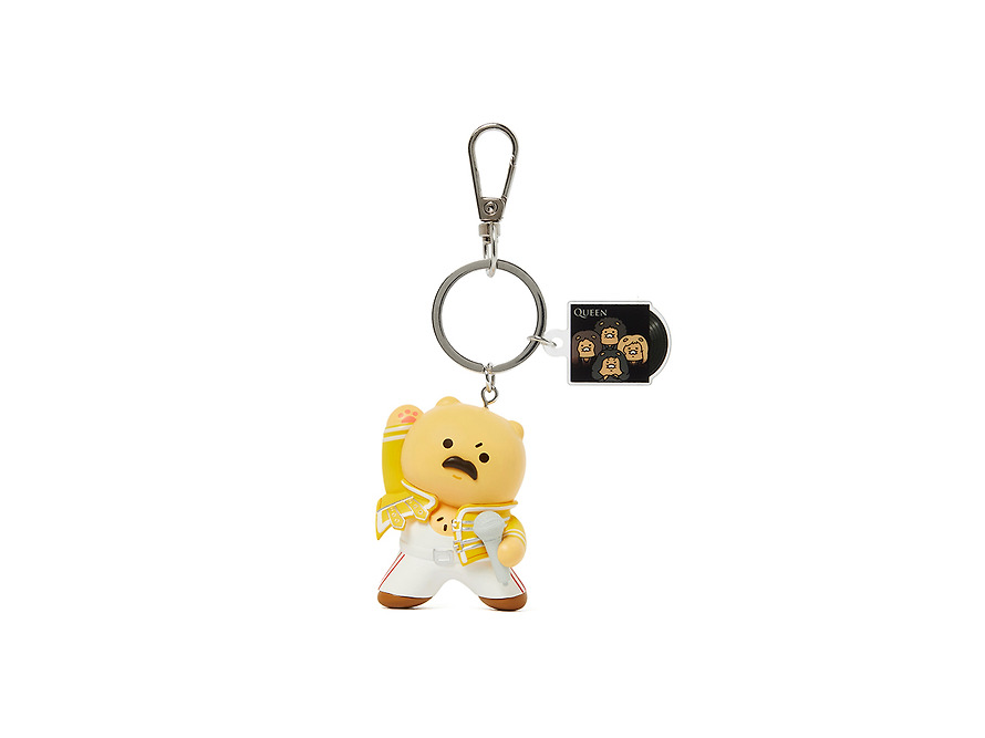 Figure Keychain Queen X Friends Freddie Figure Chunsik - Kakao Friends
