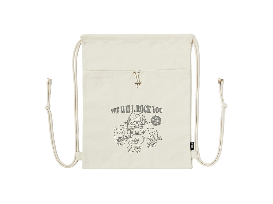 Gym Sack Queen X Friends Rock Gym Sack Chunsik - Kakao Friends