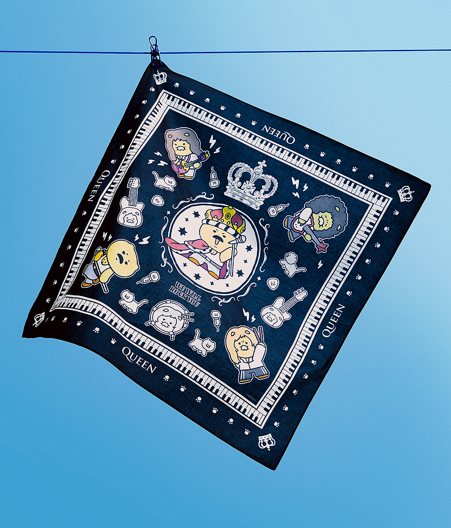 Bandana Queen X Friends Bandana Chunsik - Kakao Friends