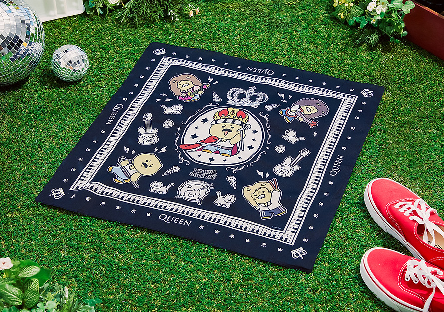 Bandana Queen X Friends Bandana Chunsik - Kakao Friends