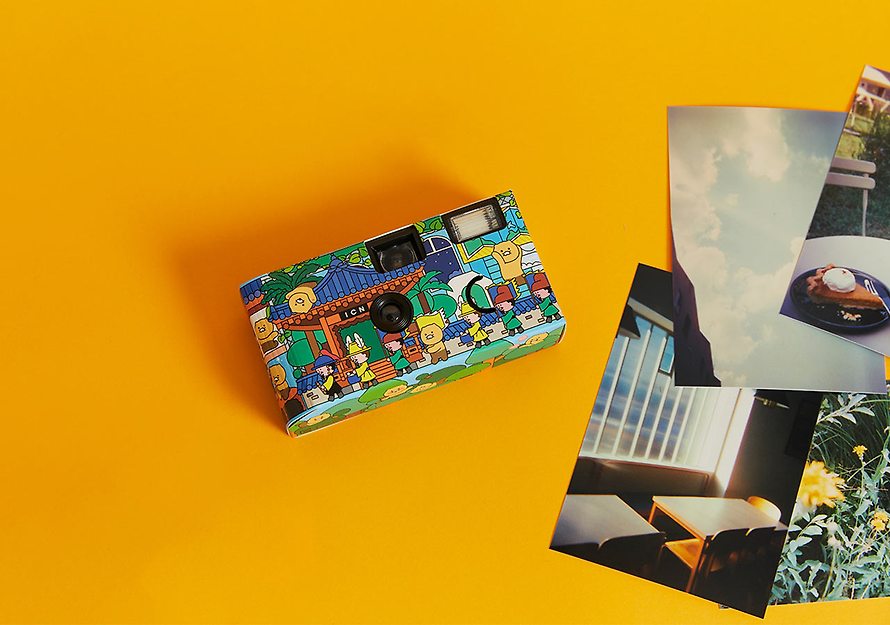 Disposable Camera Platform of Emotions Joy - Kakao Friends