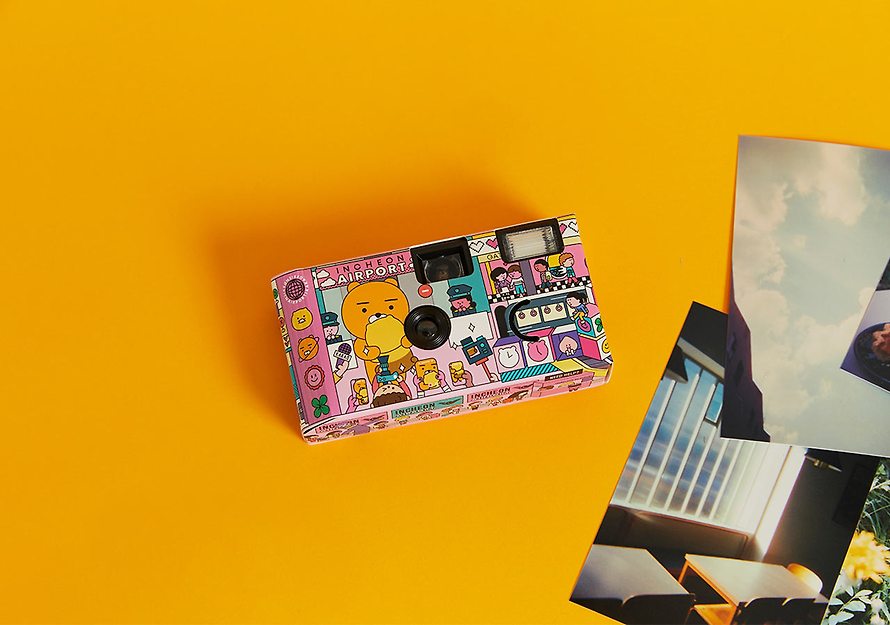 Disposable Camera Platform of Emotions Happiness - Kakao Friends
